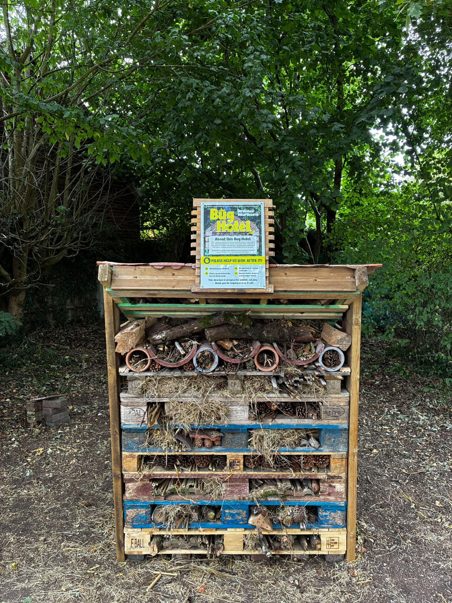 Walkern Bug Hotel Now Open